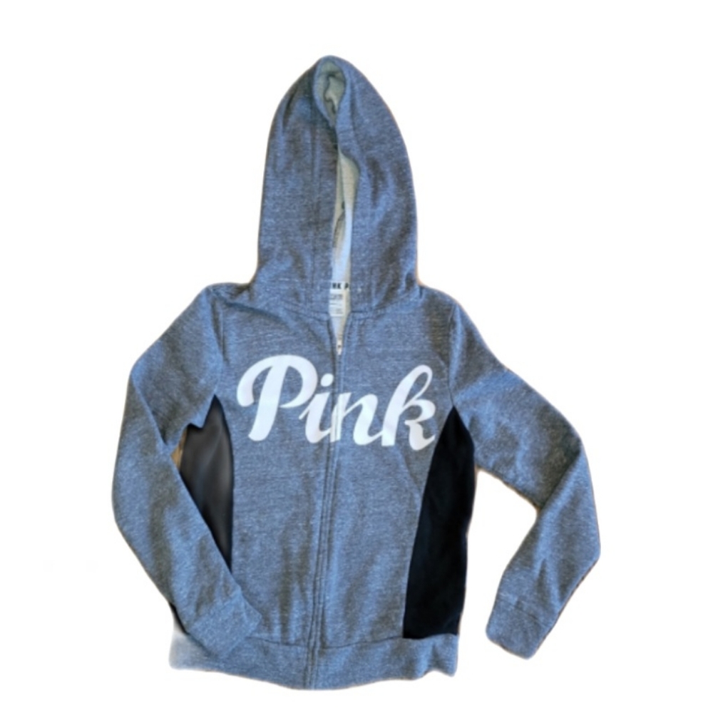 ⭐️ XS VS PINK LONG SLEEVED SODE POCKETS HOODIE XS